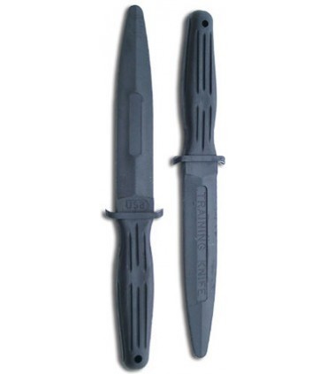 Cuchillo de plástico BLANDO tipo "COMANDO" para ENTRENAMIENTO