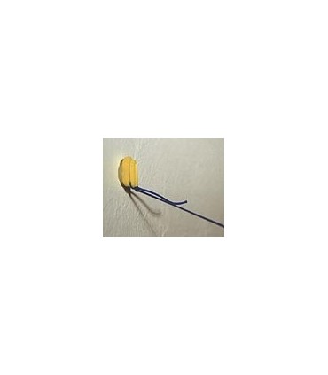 Adhesive-fastening clips for trajectory threads - 10 pcs