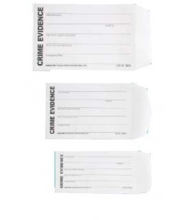 Sobres de evidencias blancos 15,2x22,9cm (100 Uds)