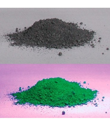 Invisible skin, clothing or object marking powders c. shiny black