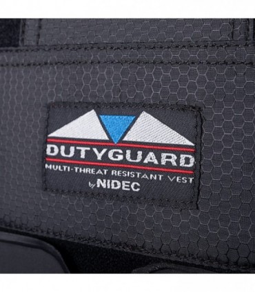 Chaleco antibalas NIDEC modelo DUTYGUARD nivel NIJ IIIA + anti-CUCHILLO y PUNZÓN
