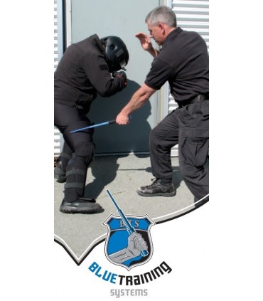 BASTON EXTENSIBLE FLEXIBLE de ENTRENAMIENTO BLUEBATON 21"