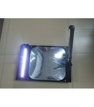 ESPEJO de INSPECCIÓN CONVEXO tipo CARRITO con LUZ INTEGRADA