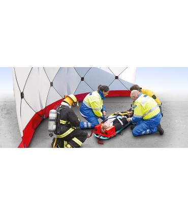 Accident Scene Privacy Screen in Public Road - 7.2 x 1.8m