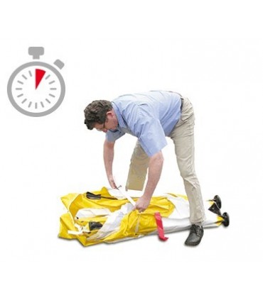 Accident Scene Privacy Screen in Public Road - 7.2 x 1.8m