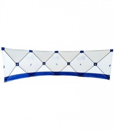 MAMPARA de PRIVACIDAD de HERIDOS y ACCIDENTES  en vía pública 7,2 x 1,8m