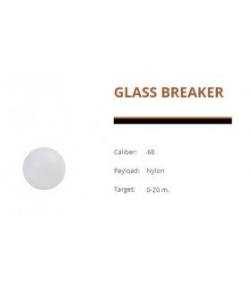 GLASS BREAKING ROUNDS Cal. 0.68 - 100 UTS