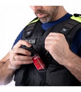 FUNDA UNIFORMIDAD NEGRA con CREMALLERA FRONTAL para chalecos LITEFIT + y DUTYGUARD