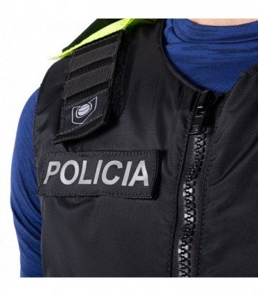 FUNDA UNIFORMIDAD NEGRA con CREMALLERA FRONTAL para chalecos LITEFIT + y DUTYGUARD