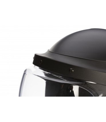 Antiriot Helmet with 4mm Visor and Folding Nape of the Neck