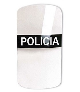 Black Police sign decal for Anti-Riot shields