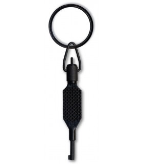 Flat Knurled Swivel Key for universal handcuffs