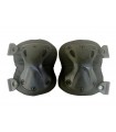 Rigid knees protectors with interior padding (1 pair)