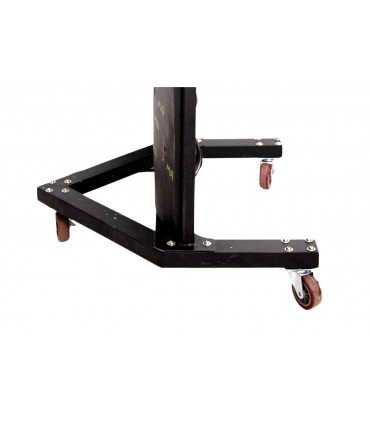 Ballistic Shield 1250x600mm NIJ IV with Window + LED lighting + Wheels