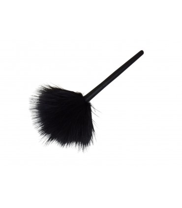 Pincel de plumas Marabou para aplicación de reveladores de huellas