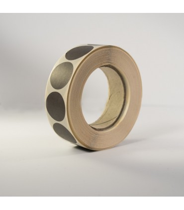 Parches adhesivos para blancos de tiro. Rollo de 1000 adhesivos