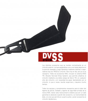 Kevlar coiled cable for handgun attachment