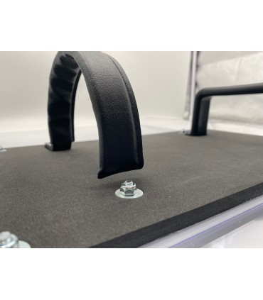 Reinforced Polycarbonate Riot Shield - 110x60x0,4 cm