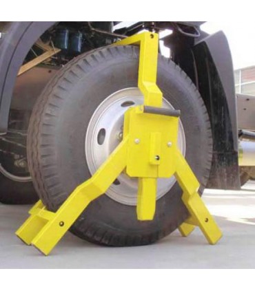 Inmovilizador "cepo" para CAMIONES con ruedas desde 900 a 1500mm de diámetro