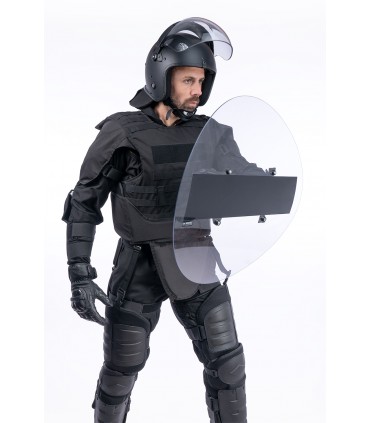 Polycarbonate Anti-Riot Round Shield  Ø: 70cmx0,4cm