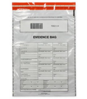 Bolsa plástico grande. Seriada + autosellado para evidencias 31x41,5cm ( 100 unidades )