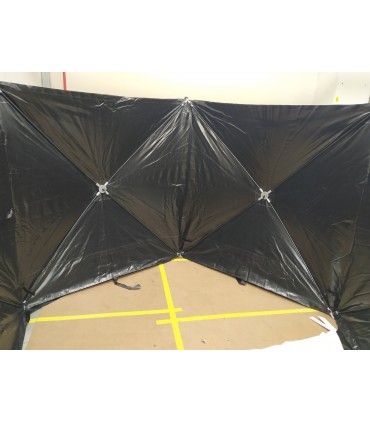 MAMPARA de PRIVACIDAD de HERIDOS y ACCIDENTES  en vía pública 7,2 x 1,8m