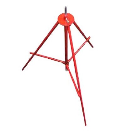 Trípode plegable para señales de tráfico