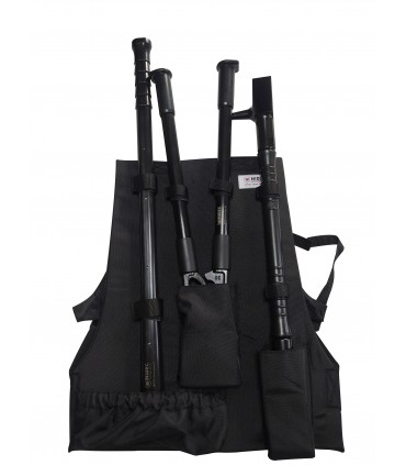 Mochila con 3 herramientas tácticas para uso policial