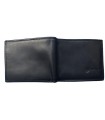POLICE WALLET with OVAL BADGE shape & 2 COMPARTMENTS for NOTES & CARDS