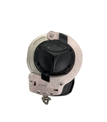 Quick-release Handcuff Holder with adjustable belt clip