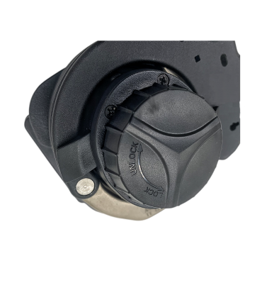 Quick-release Handcuff Holder with adjustable belt clip