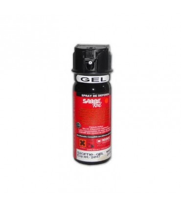 SPRAY de DEFENSA de PIMIENTA SABRE RED. GEL. CROSSFIRE. Tamaño MK-3 (50ml.). Homologado