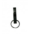 Gancho metálico de cinturón para llaves, casco y accesorios