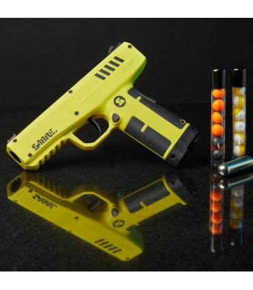 PISTOLA NO LETAL lanzadora de bolas de pimienta SABRE RED. Cal .68