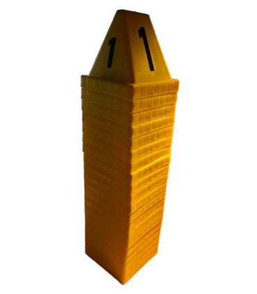 Numbered Cones 1-20 for Photographic Identification of Evidence