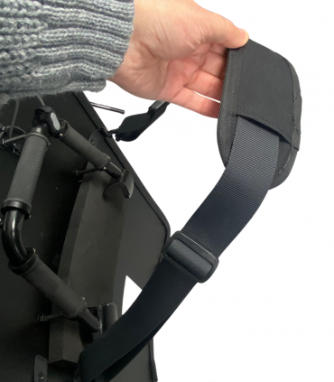 SWAT Ballistic Shield 930x560mm NIJ IIIA with window + LED lighting