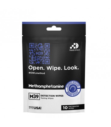 METHAMPHETAMINE IDENTIFICATION WIPES (10 tests/Bag)