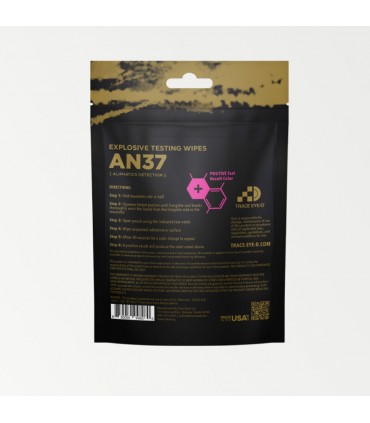 ALIPHATIC EXPLOSIVE DETECTION WIPES (10 tests/Bag)