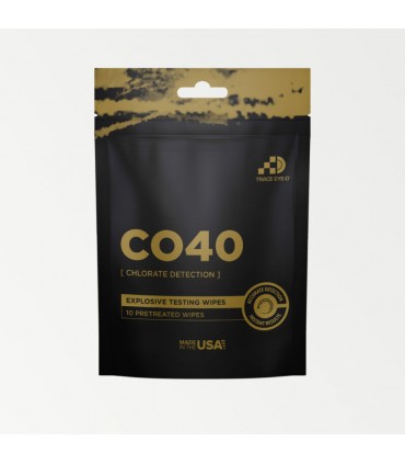 CHLORATE OXIDIZER EXPLOSIVE DETECTION WIPES (10 tests/Bag)