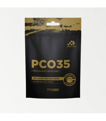 PERCHLORATE OXIDIZER EXPLOSIVE DETECTION WIPES (10 tests/Bag)