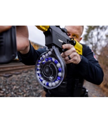 32rounds DRUM Magazine for PEPPERBALL VKS PRO launcher