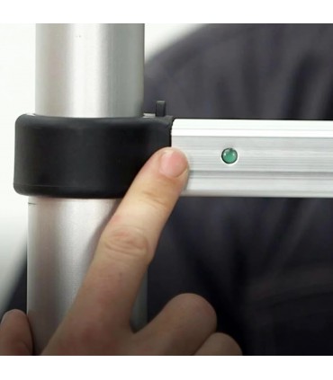 Escalera táctica telescópica hasta 3,8 metros de altura