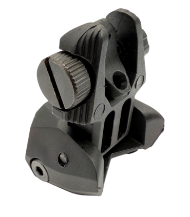 Alza ABATIBLE y REGULABLE para CARRIL PICATINNY