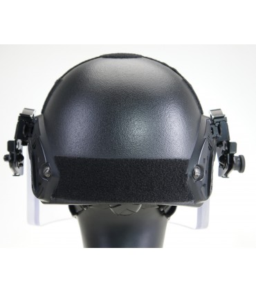 Ballistic Face Shield NIJ IIIA for helmets with rails ACH