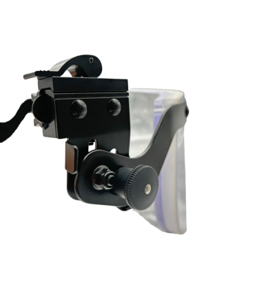 Ballistic Face Shield NIJ IIIA for helmets with rails ACH