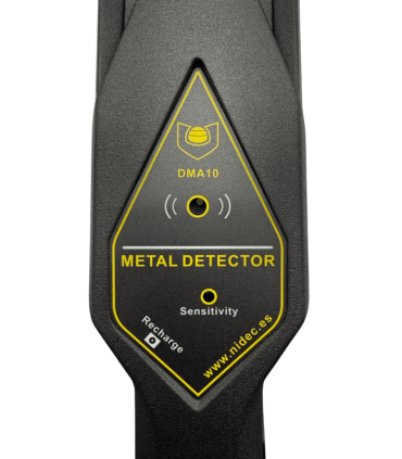 DETECTOR de METALES MANUAL con batería recargable y cargador