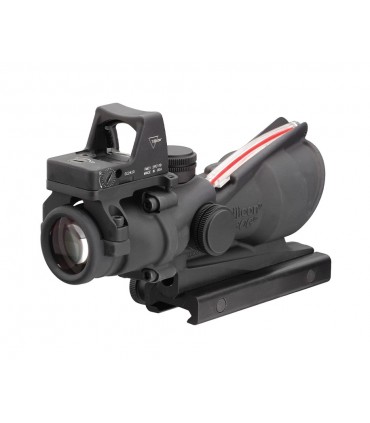 4x32 Trijicon ACOG® Dual Illuminated Red Crosshair Reticle + RMR