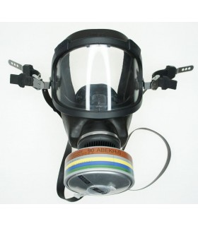 Máscara ANTIGÁS para CASCO ANTIDISTURBIOS