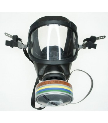 Máscara ANTIGÁS para CASCO ANTIDISTURBIOS