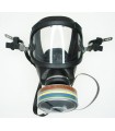 Máscara ANTIGÁS para CASCO ANTIDISTURBIOS